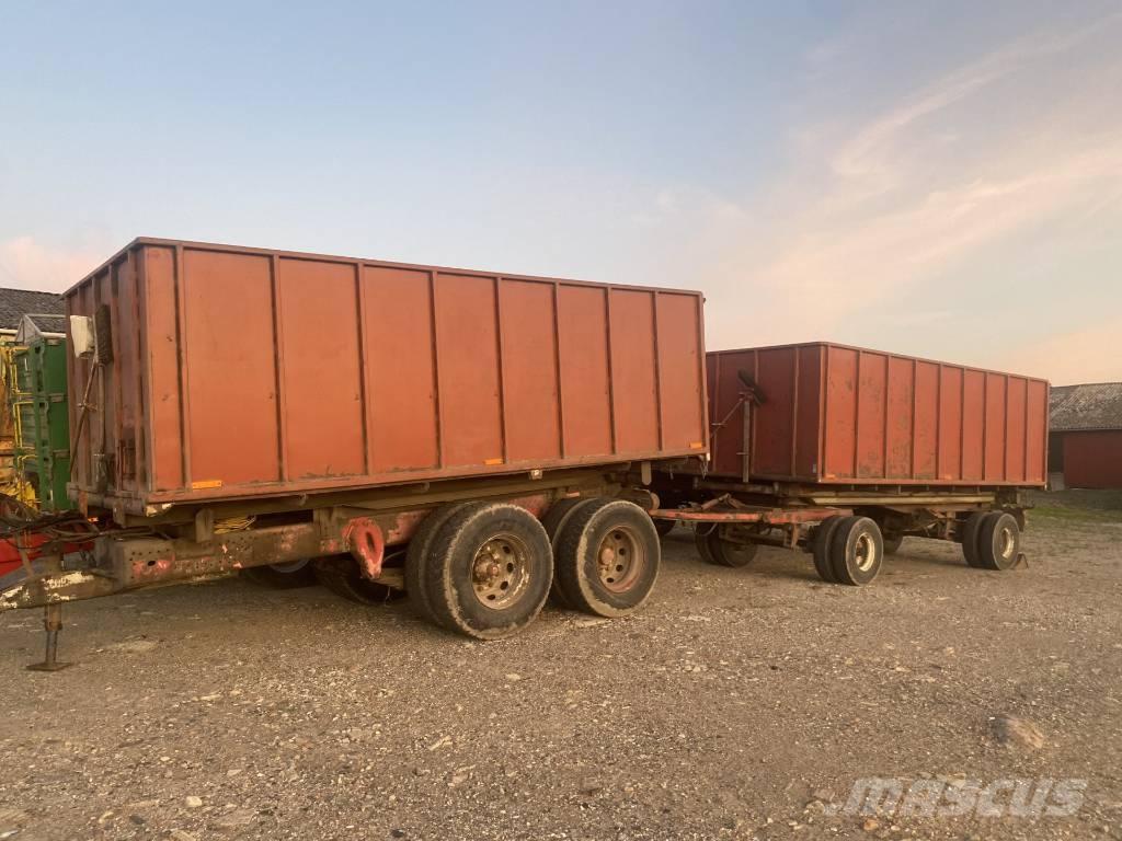 Scania vogntræk Ремаркета самосвални