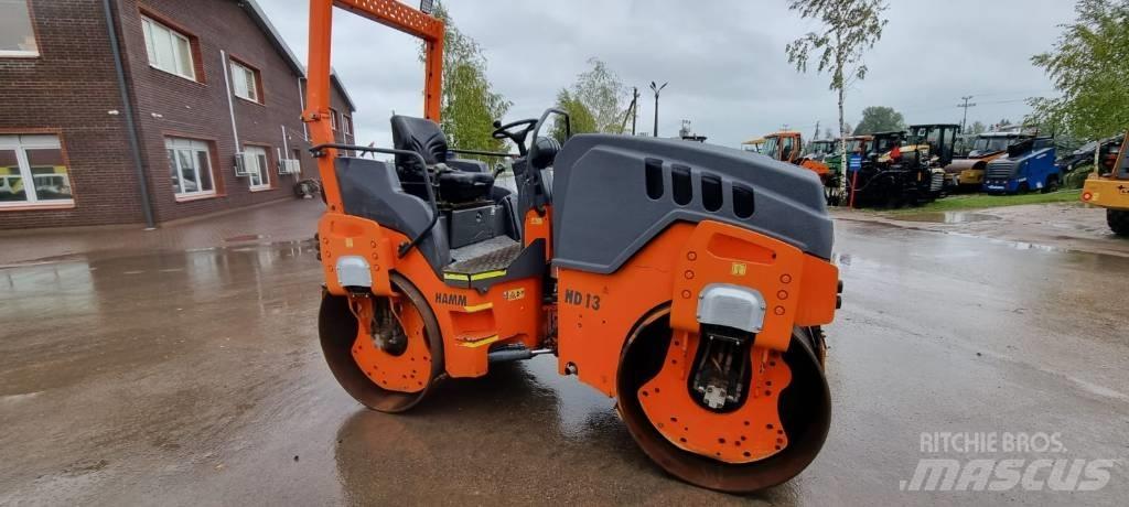 Hamm HD 13 VV Двойни барабанни ролки
