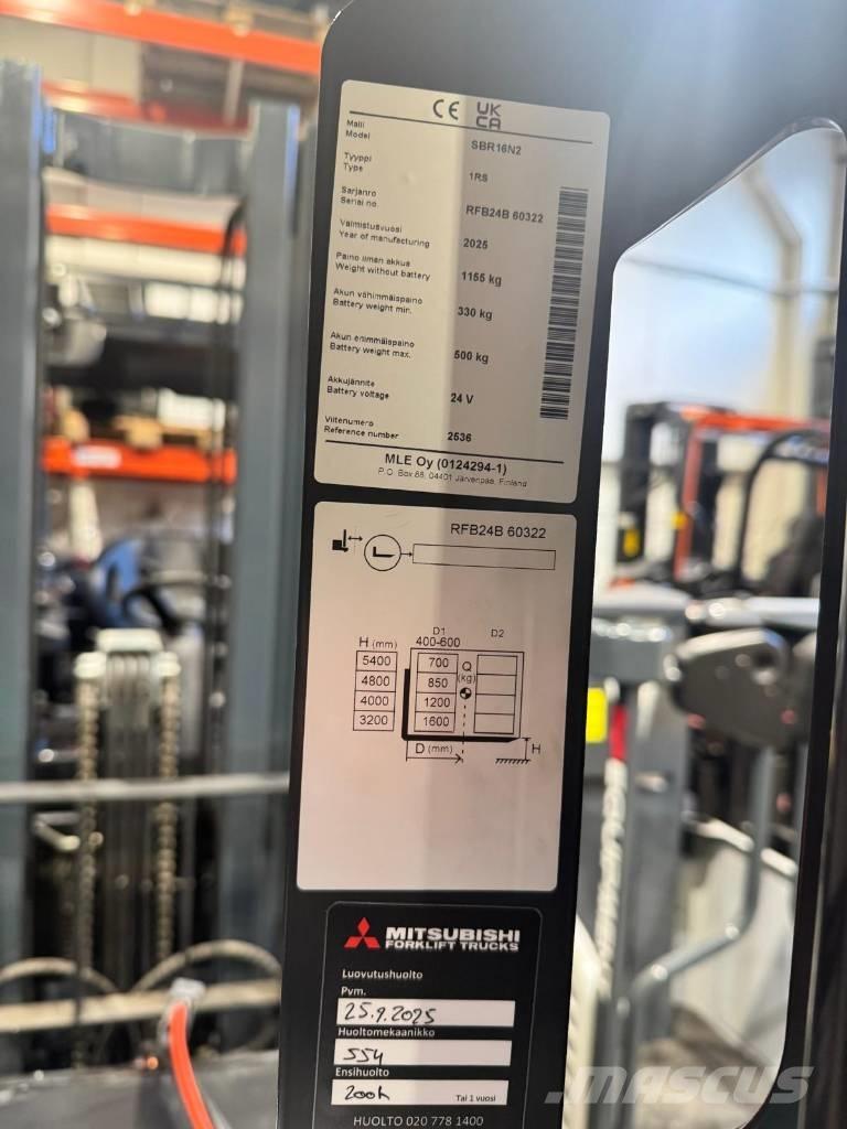 Mitsubishi SBR16N2 Самоходни товарачи