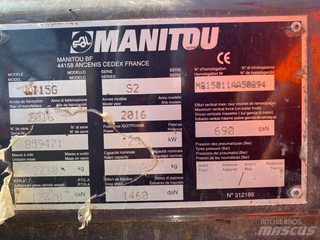 Manitou MI 15 G Камиони с АГУ