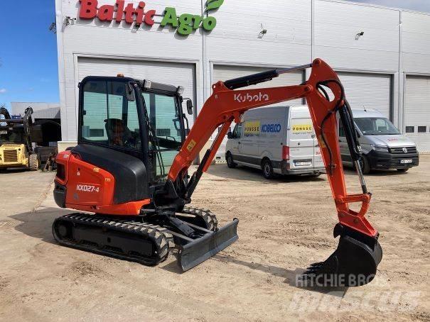 Kubota KX027-4 Мини екскаватори < 7 т