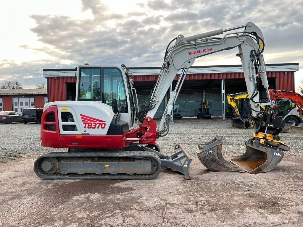 Takeuchi TB370 Мини екскаватори < 7 т