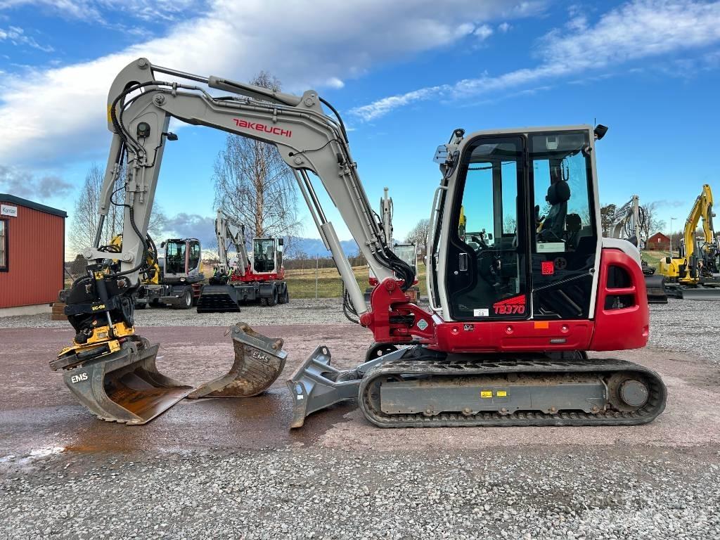 Takeuchi TB370 Мини екскаватори < 7 т