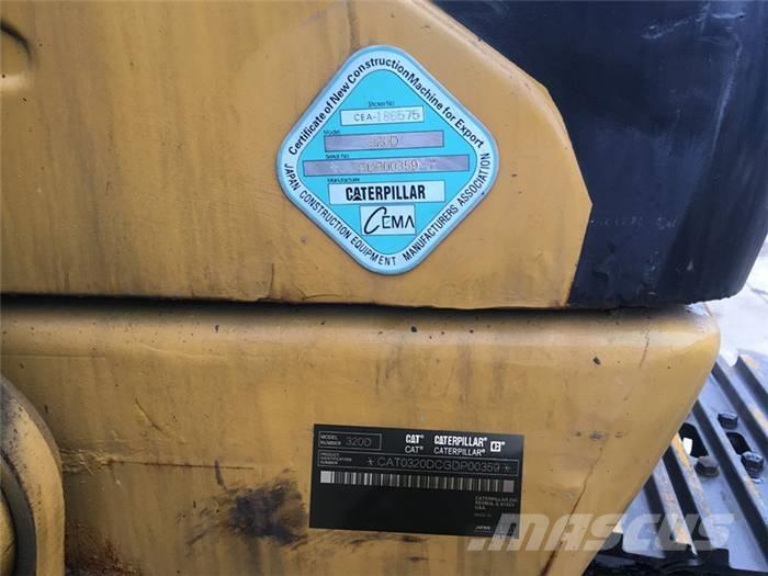 CAT 320 D Верижен екскаватор