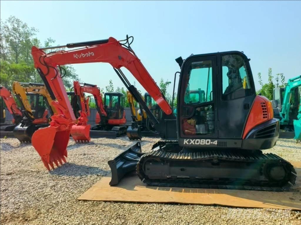 Kubota KX 080-4 Мини екскаватори < 7 т