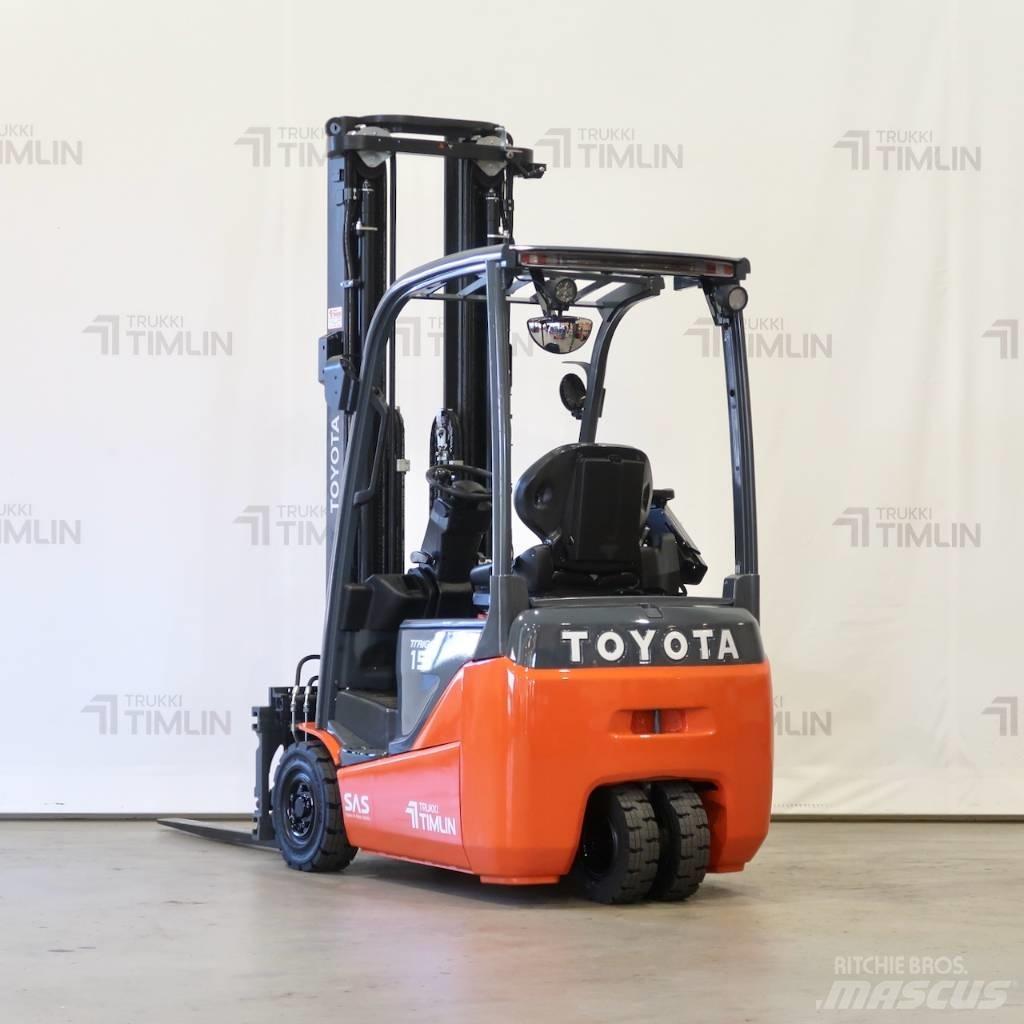 Toyota 8FBE15T Електрически вилични кари-повдигачи