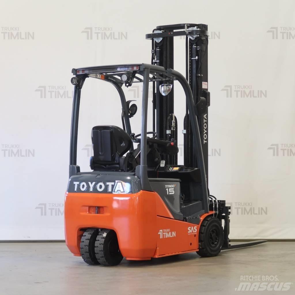 Toyota 8FBE15T Електрически вилични кари-повдигачи