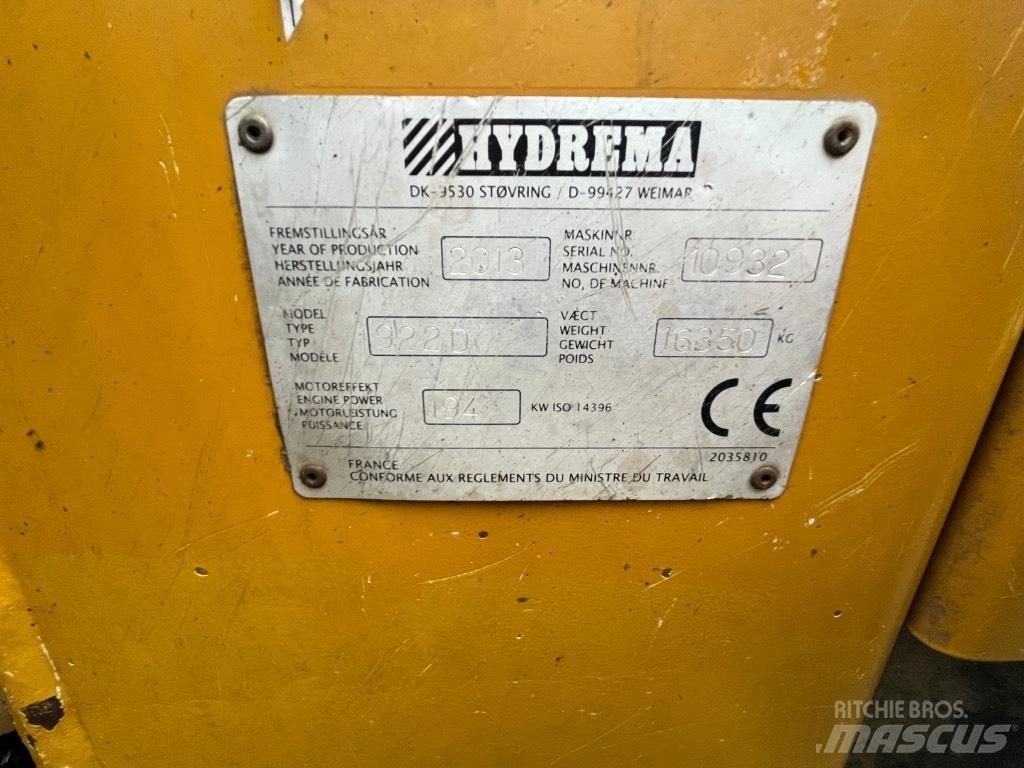 Hydrema 922 D Дъмпери/моторни превозни средства