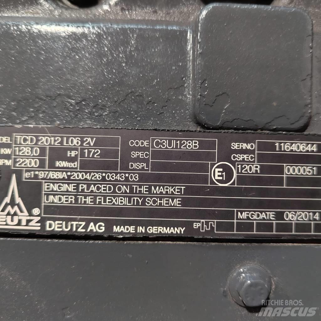 Deutz TCD2012 L06 2V Двигатели