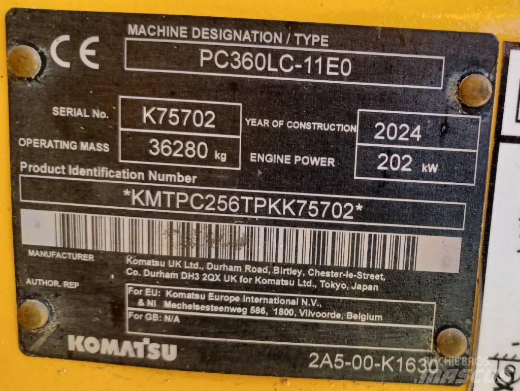 Komatsu PC360LC-11 Верижен екскаватор