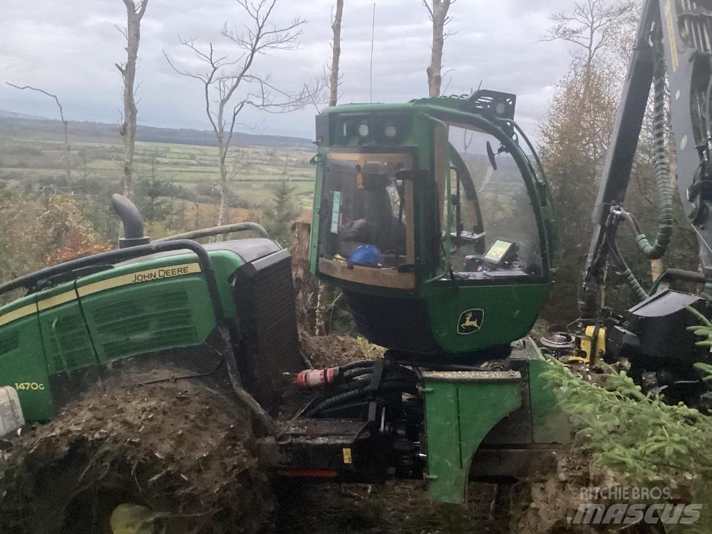 John Deere 1470G Харвестери