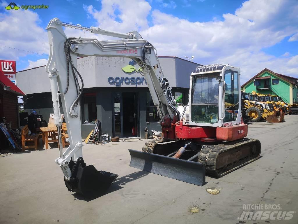 Takeuchi TB180FR Средни екскаватори 7т - 12т