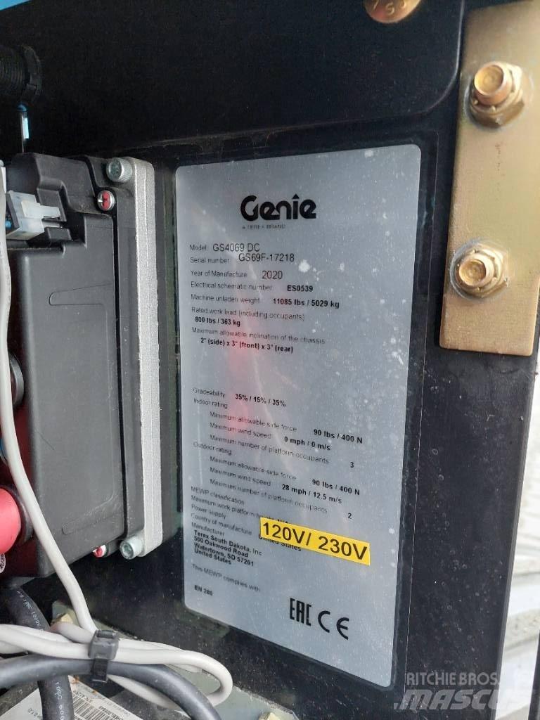 Genie GS 4069 DC Ножични работни платформи