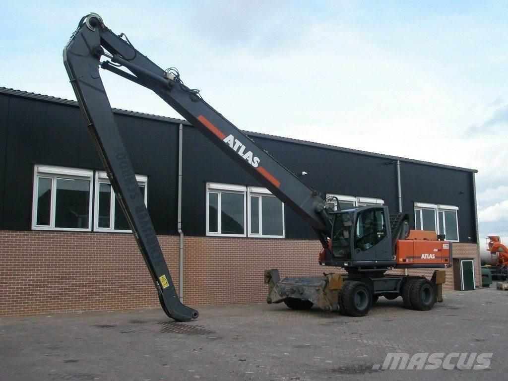 Atlas 350MH Оператори на отпадъци/индустрия
