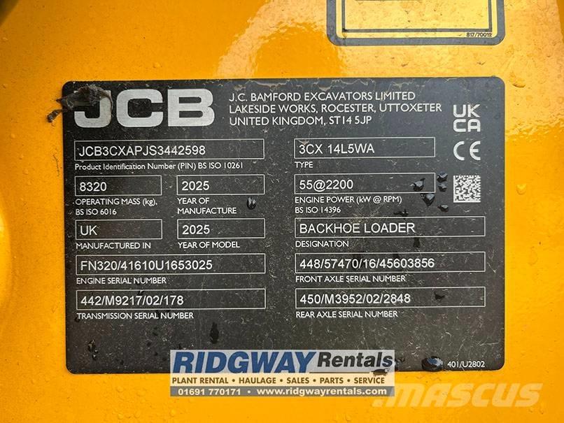 JCB 3 CX Товарач със заден ексватор
