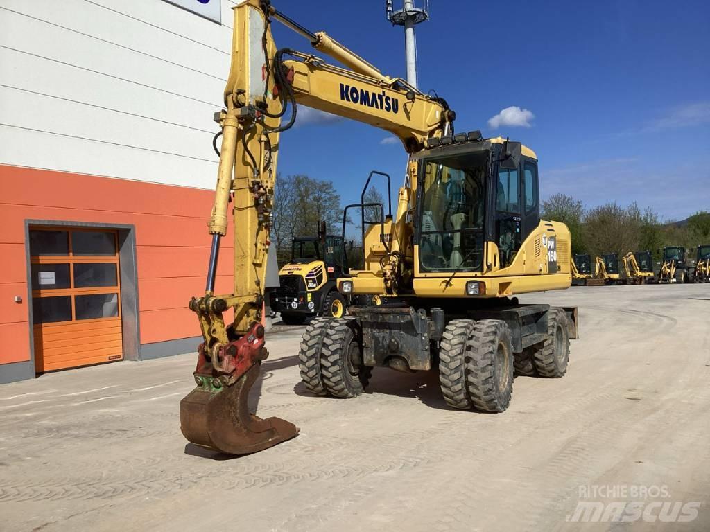 Komatsu PW 160-7E0 Колесни екскаватори