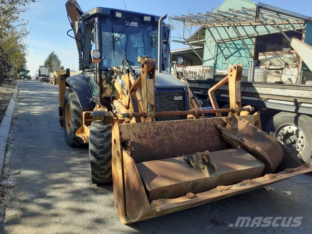 CASE 580 SUPER R Товарач със заден ексватор