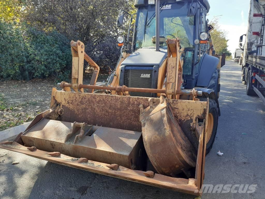 CASE 580 SUPER R Товарач със заден ексватор
