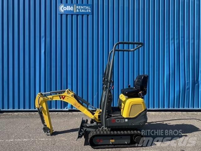 Wacker Neuson 803 Мини екскаватори < 7 т