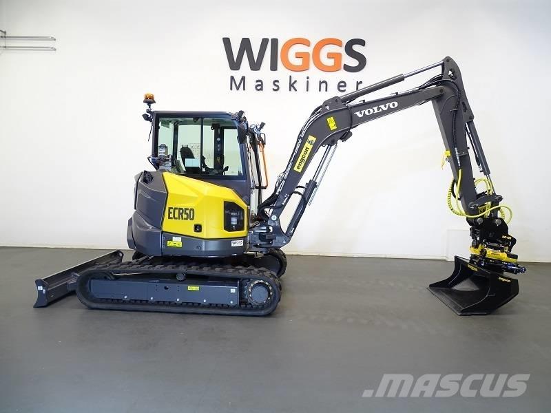 Volvo ECR50F Мини екскаватори < 7 т