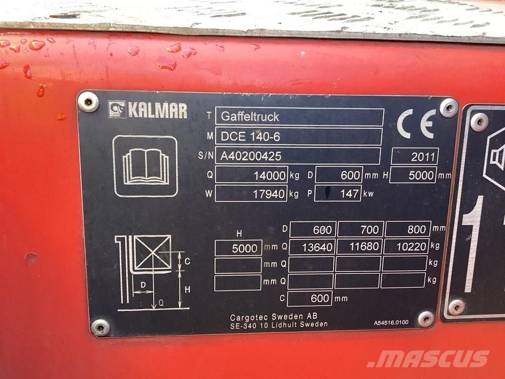 Kalmar DCE140-6 Дизелови камиони