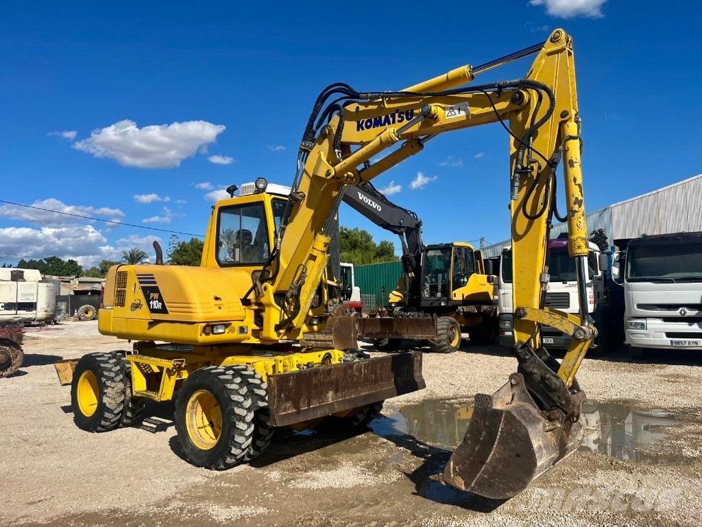 Komatsu PW 110 Колесни екскаватори