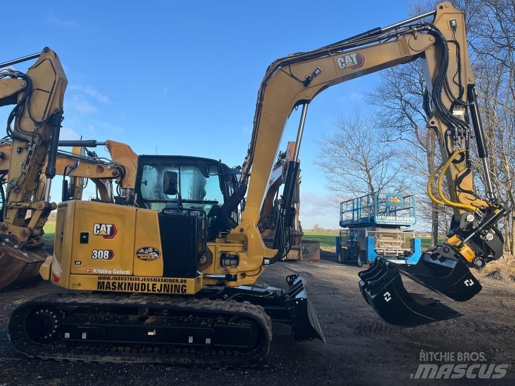 CAT 308 Средни екскаватори 7т - 12т