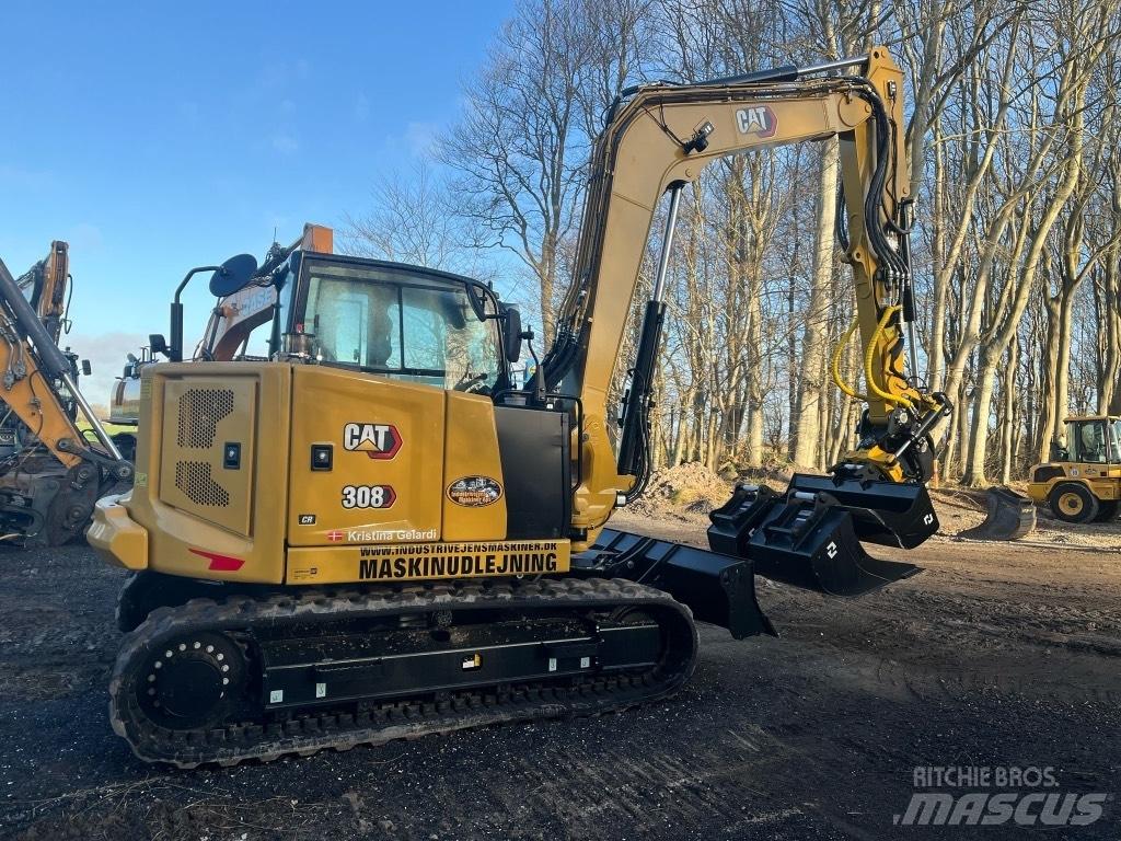 CAT 308 Средни екскаватори 7т - 12т