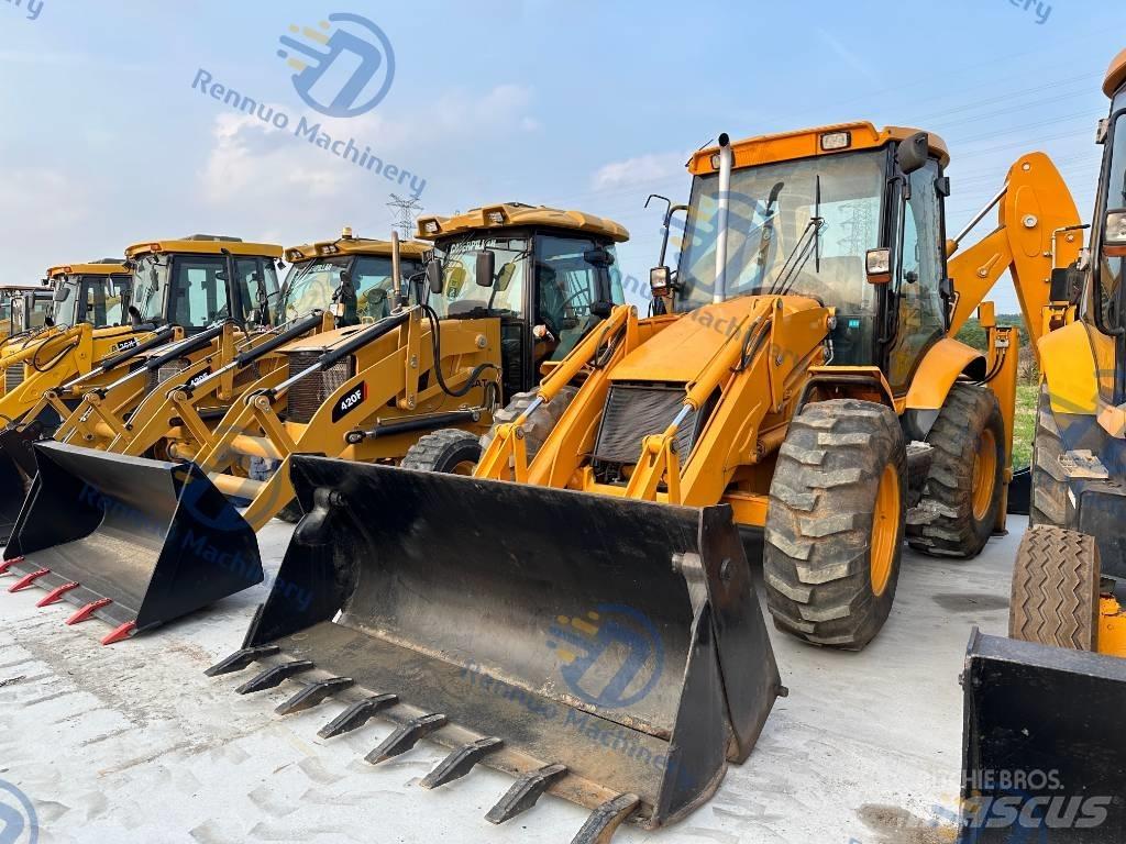 JCB 4 CX Товарач със заден ексватор