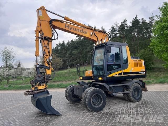 Hyundai Robex 140 W Колесни екскаватори