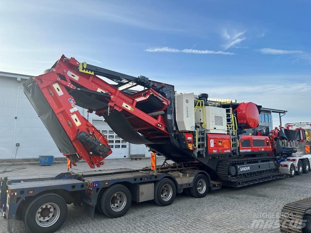 Sandvik UJ443e Мобилни трошачки
