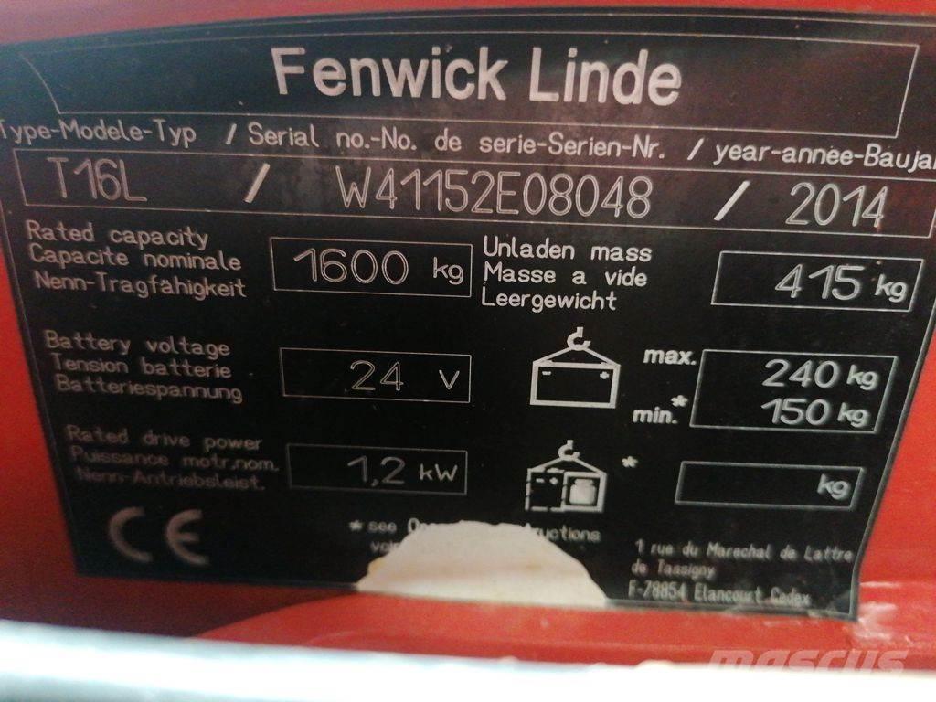 Linde T16L Нископовдигач