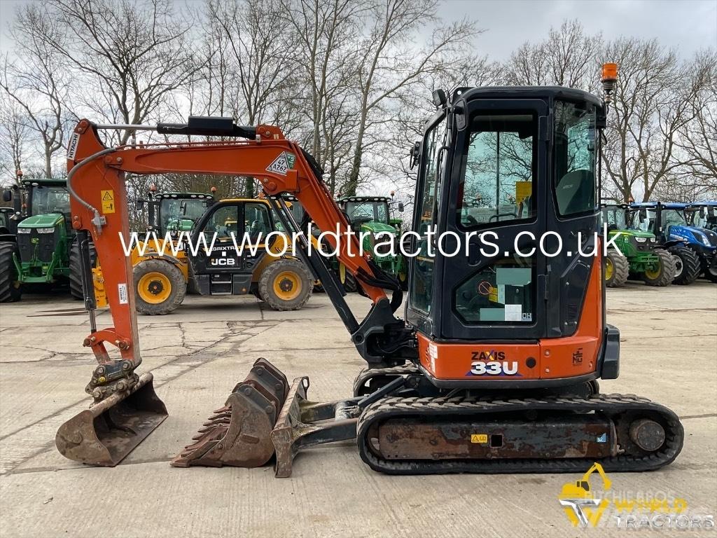 Hitachi ZX 33 U Мини екскаватори < 7 т