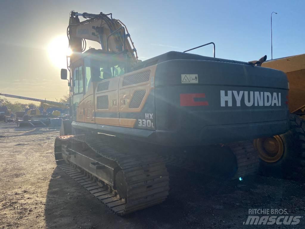 Hyundai HX330L Верижен екскаватор