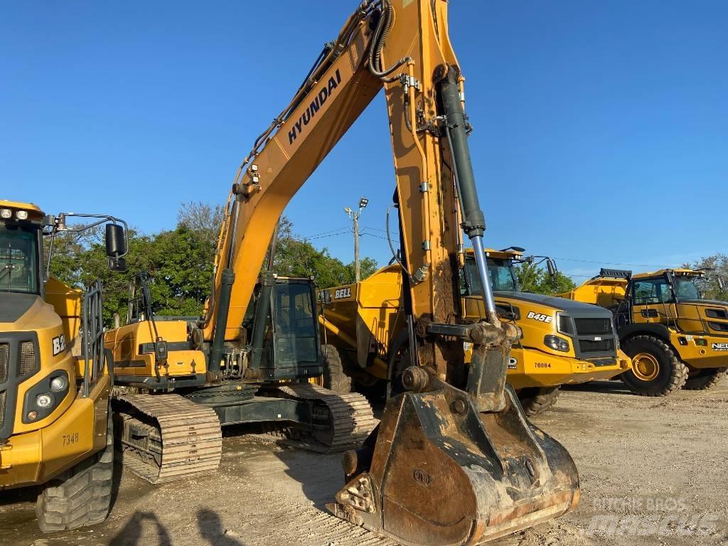 Hyundai HX330L Верижен екскаватор