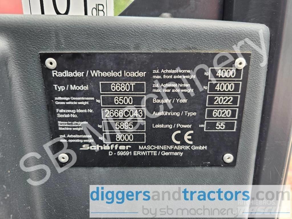 Schäffer 6680 Телескопични товарачи за селското стопанство