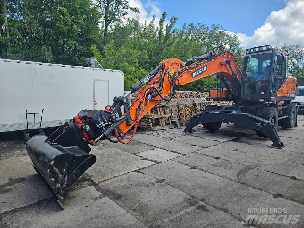 Doosan DX 160 W Колесни екскаватори