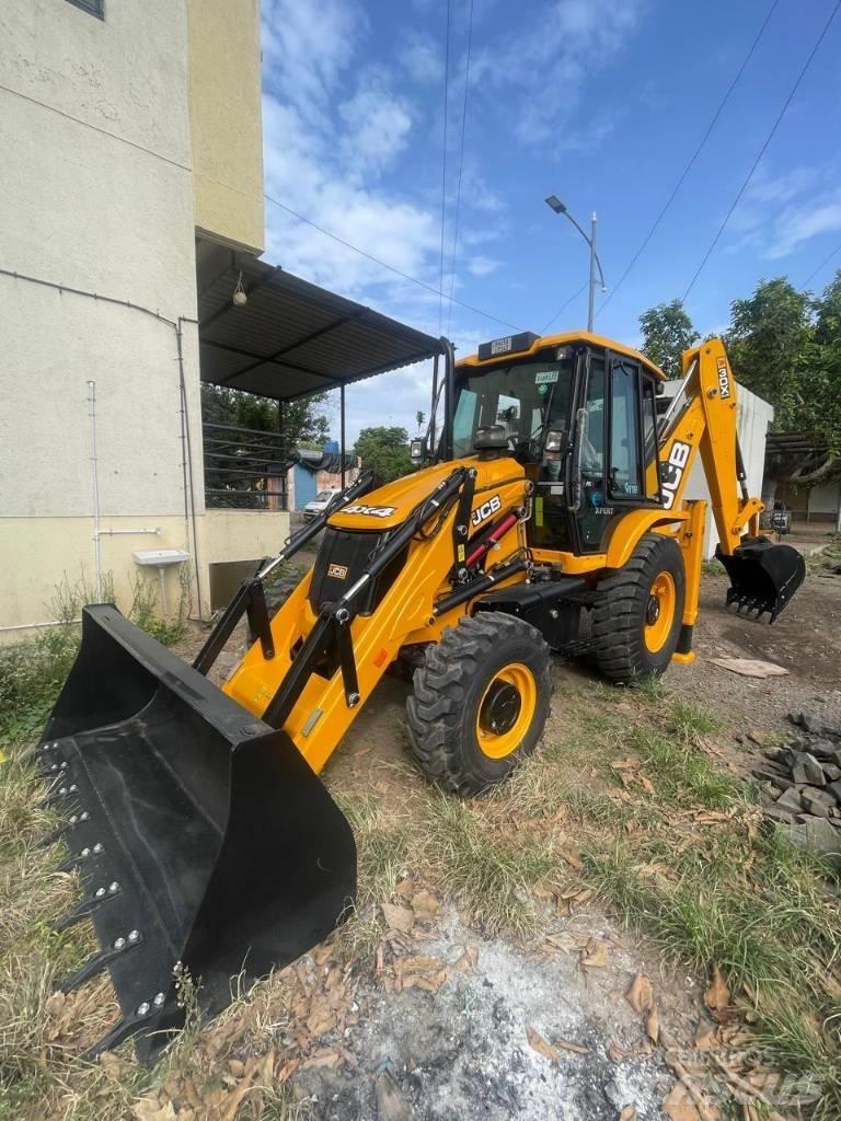 JCB 3 CX Товарач със заден ексватор