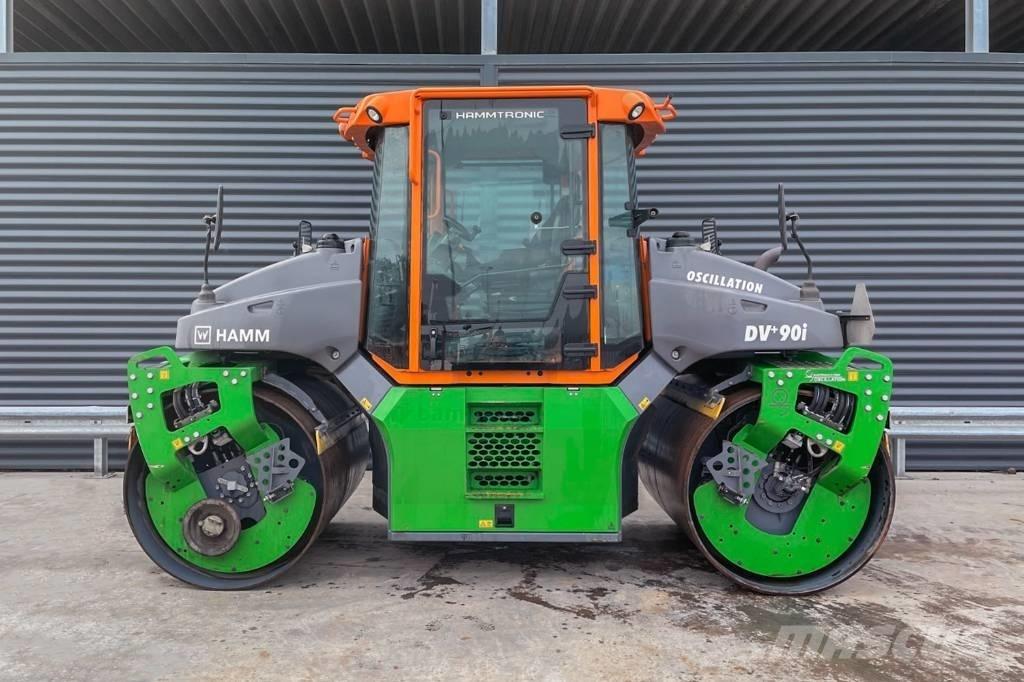 Hamm DV+ 90I VV Двойни барабанни ролки
