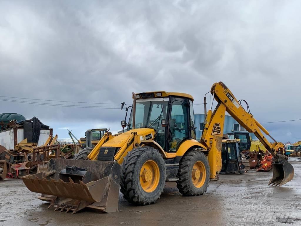 JCB 4 CX Товарач със заден ексватор