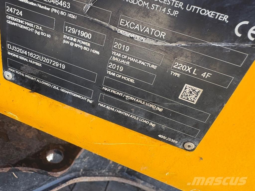 JCB 220X Верижен екскаватор
