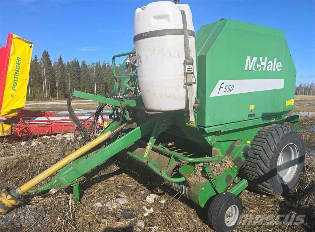 McHale F550 Сламопреси за кръгли бали
