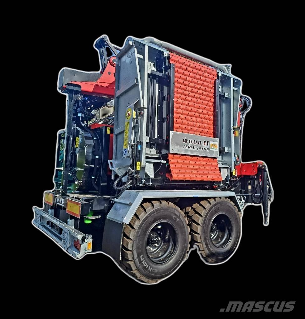 Mus-Max WT 11 Z Дробилки за клони