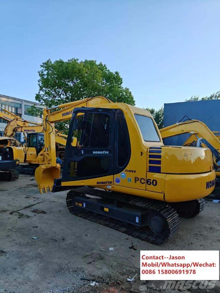 Komatsu PC 60 Мини екскаватори < 7 т