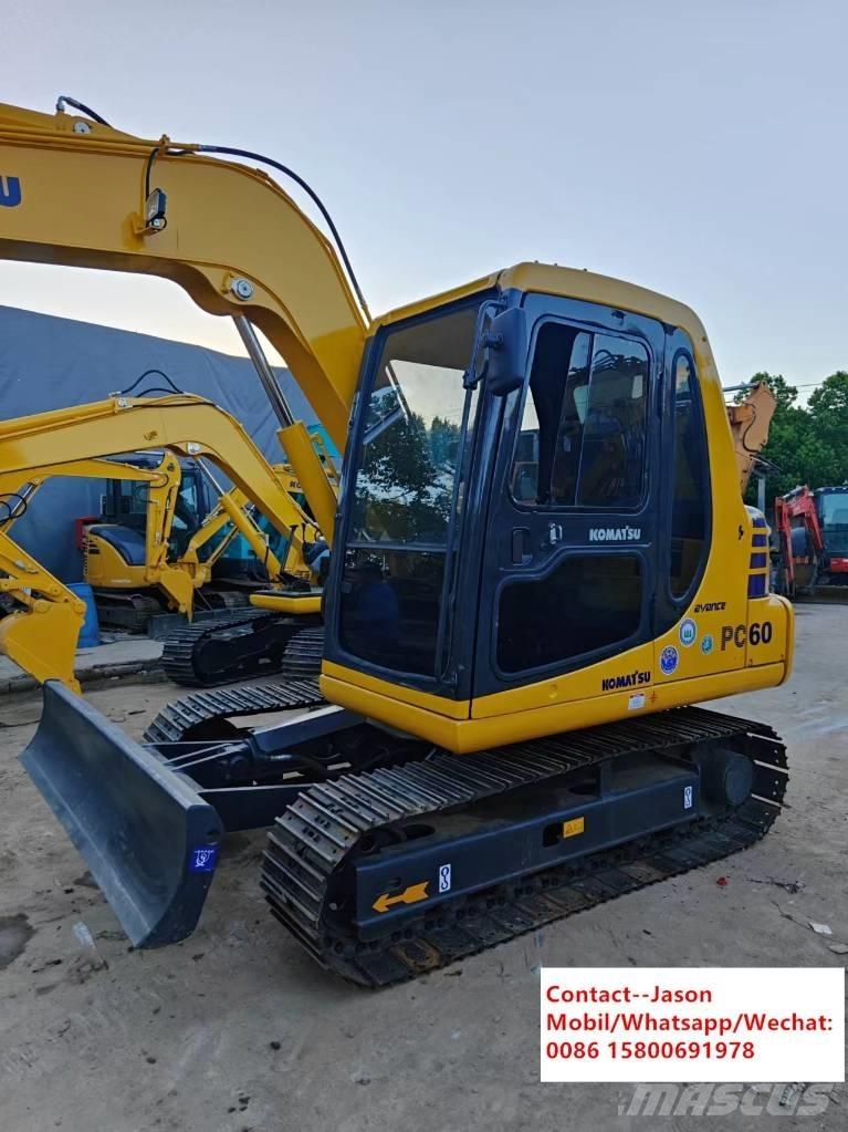 Komatsu PC 60 Мини екскаватори < 7 т