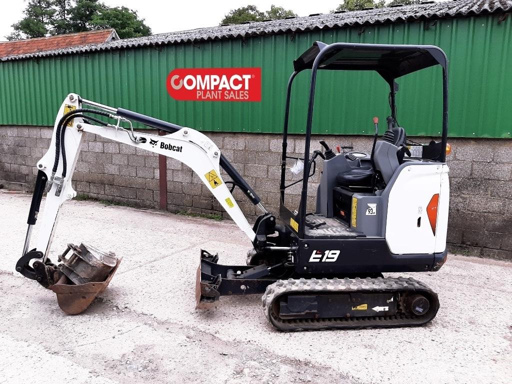Bobcat E 19 Мини екскаватори < 7 т