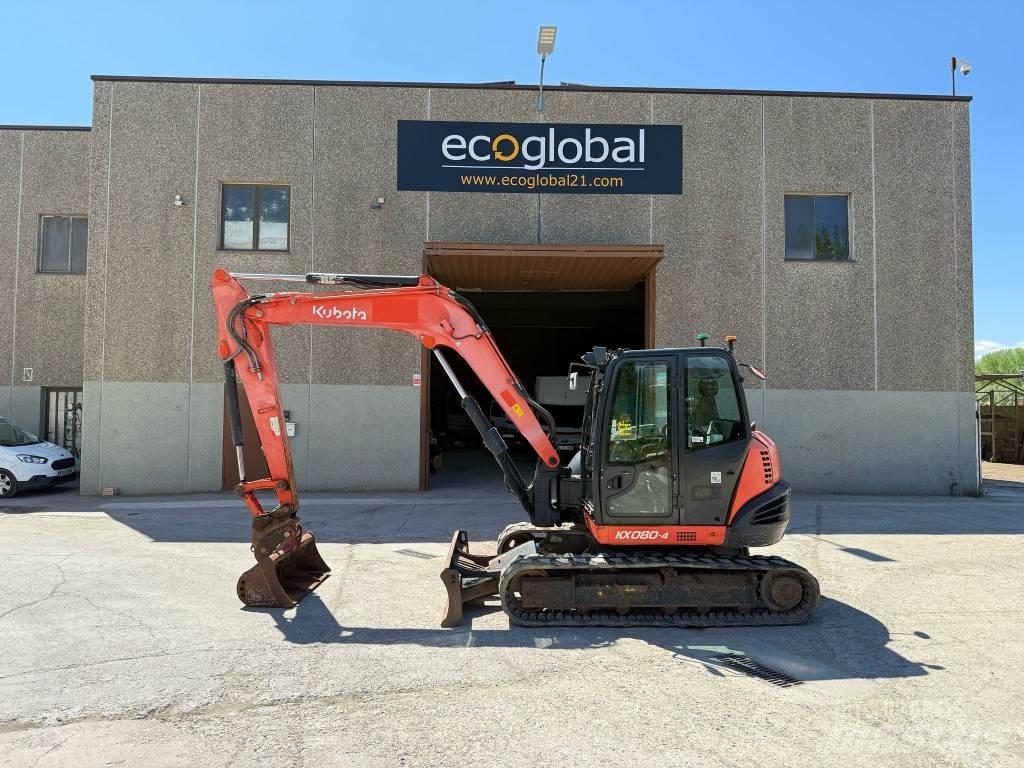 Kubota KX 080-4 Средни екскаватори 7т - 12т