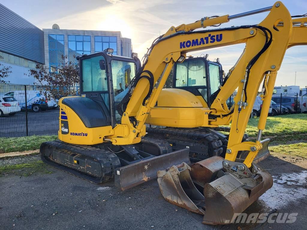 Komatsu PC45MR-5 Мини екскаватори < 7 т