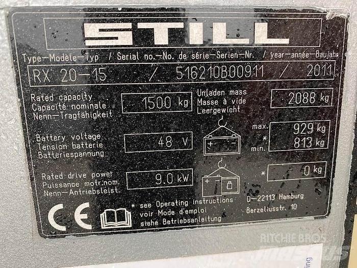 Still RX20-15 Вилични кари-повдигачи - други