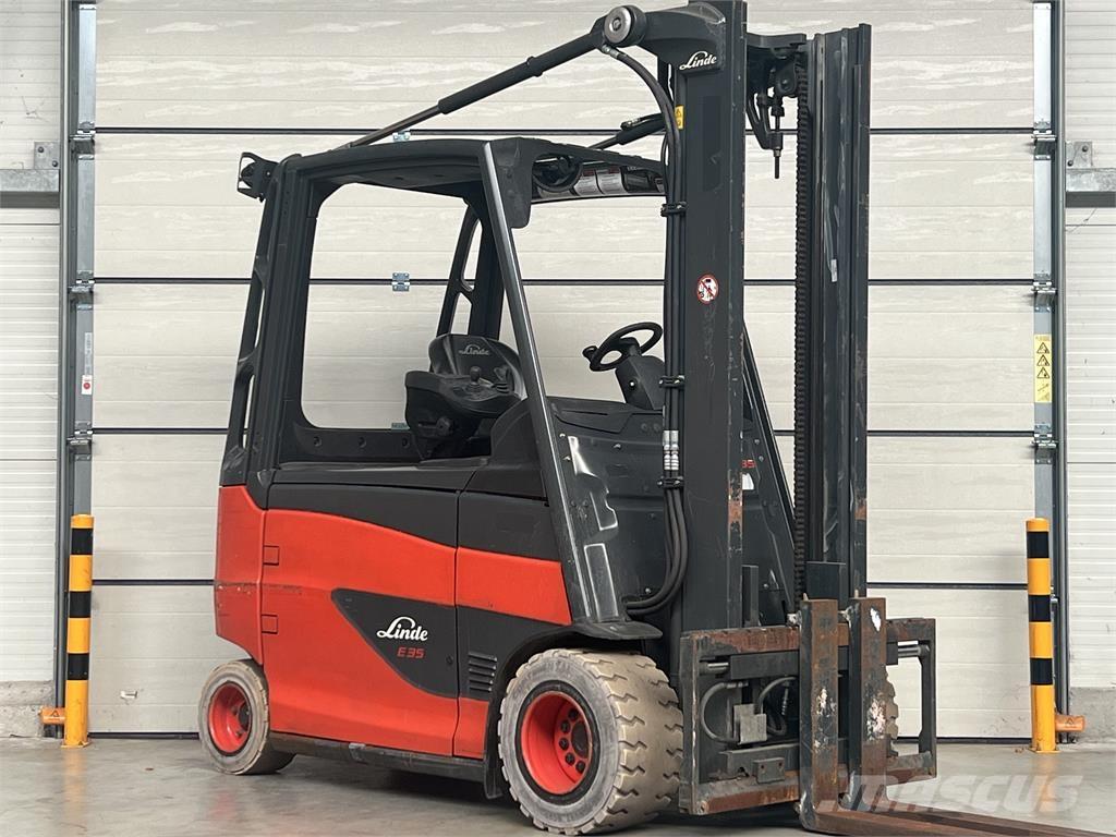 Linde E35HL-01 Електрически вилични кари-повдигачи